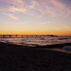 Seebrücke Zingst -- Red Sky --