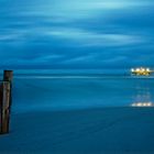 Seebrücke Zingst vom Strand aus