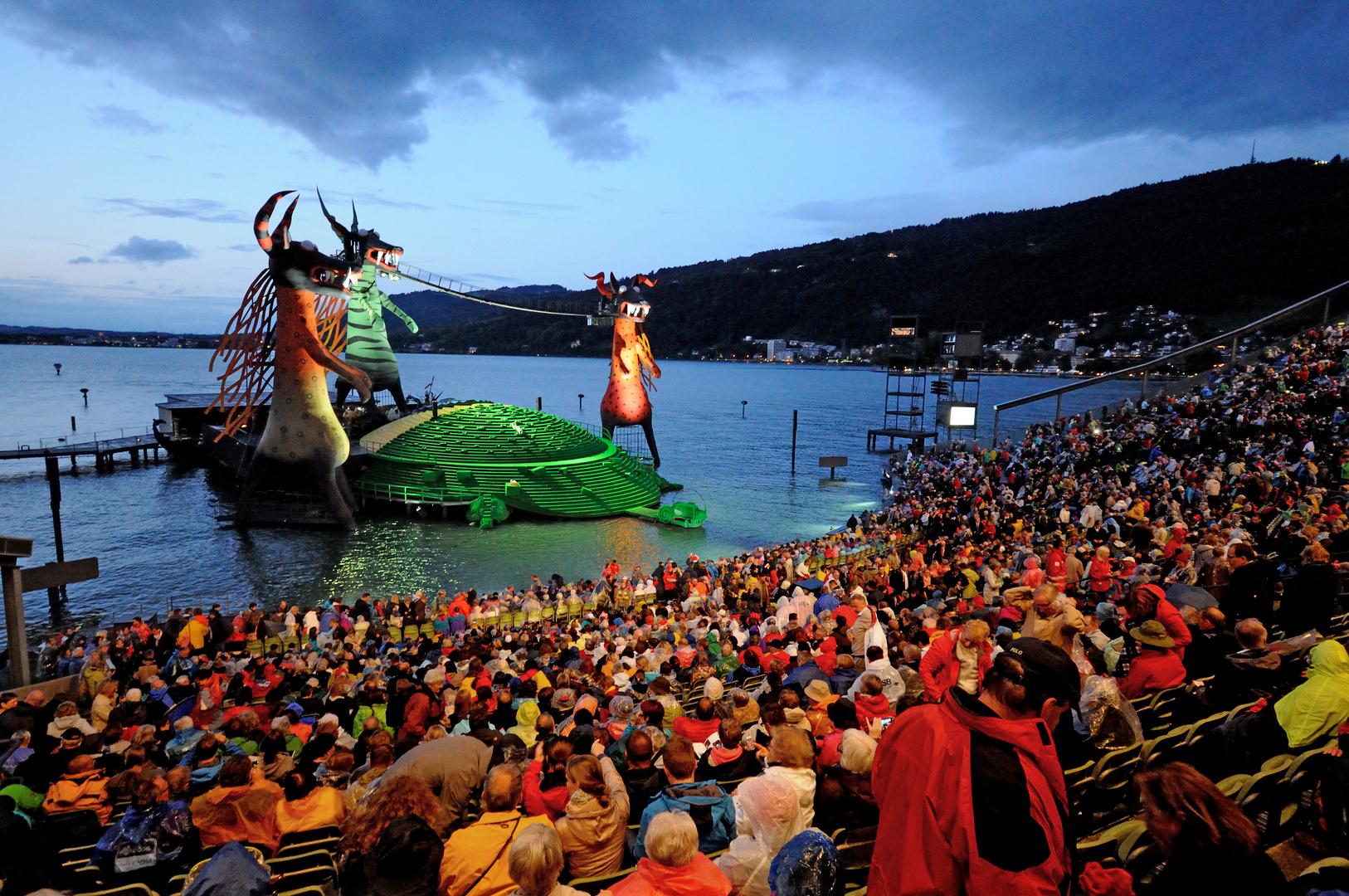 Seebühne Bregenz, Bühnenbild Zauberflöte