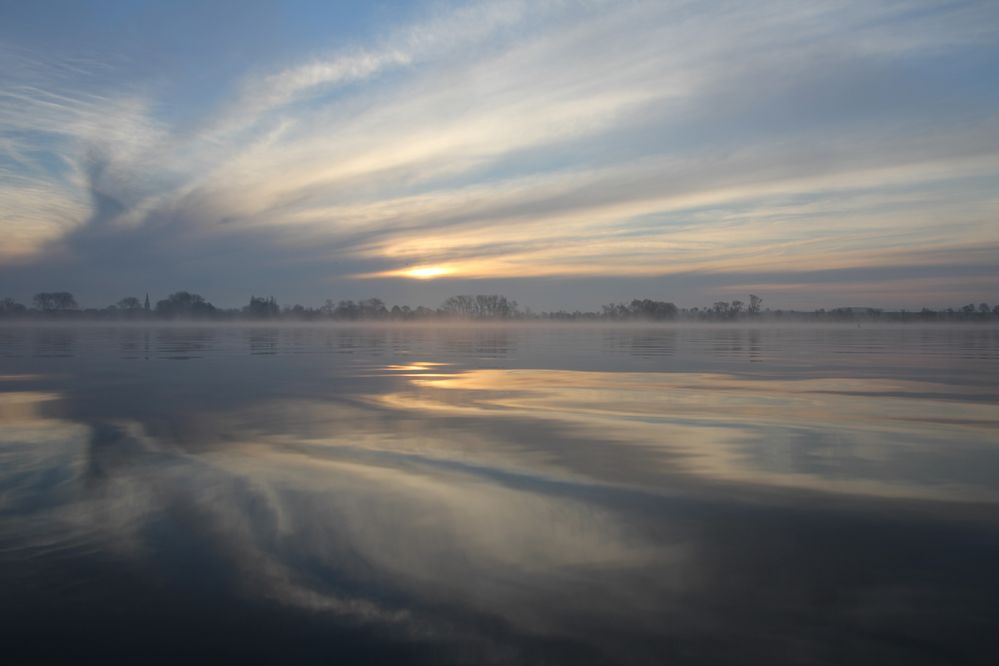 Seeburger See zum Sonnenaufgang 03/17