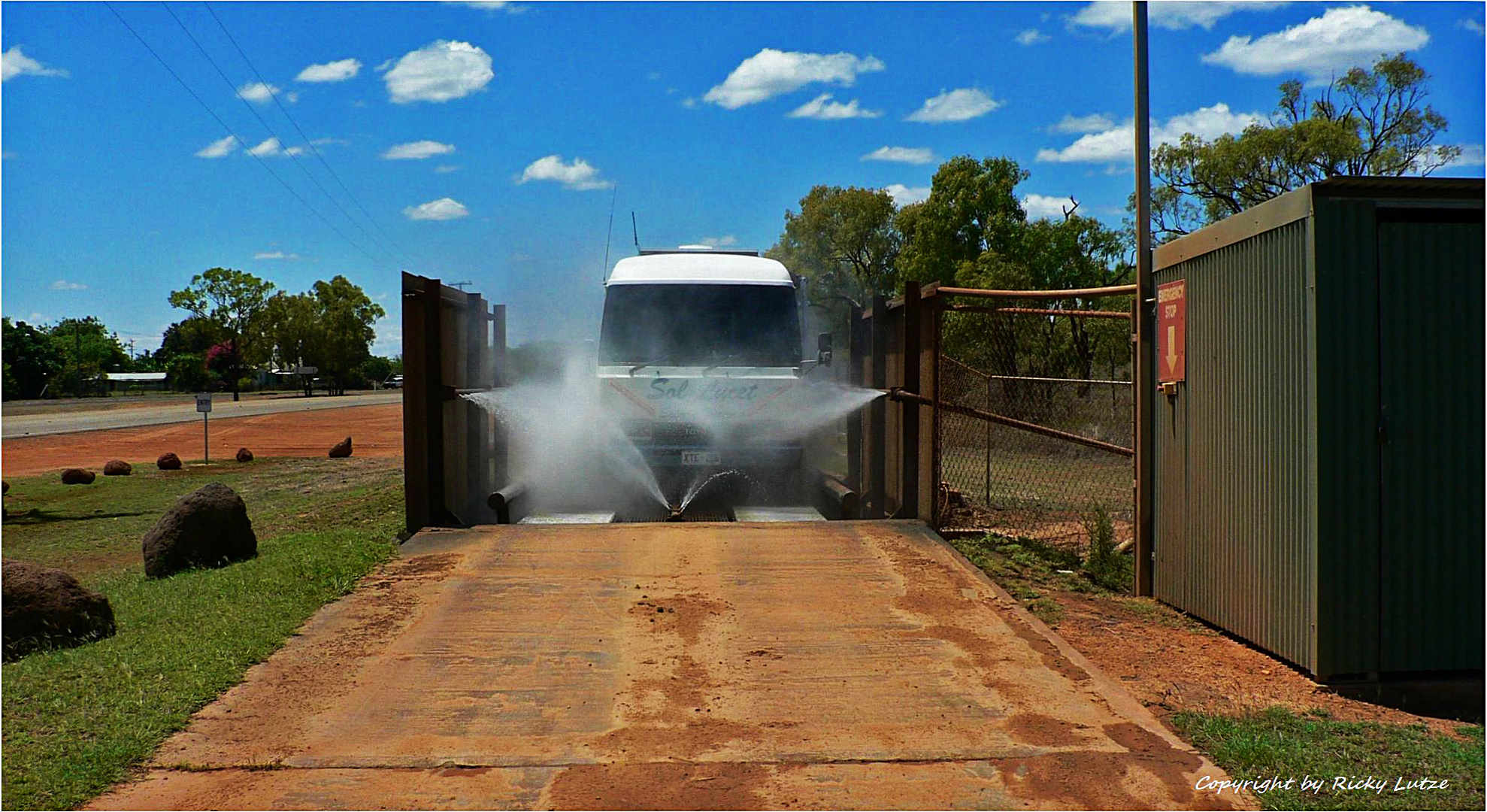 * Seed transfer prevention washdown *