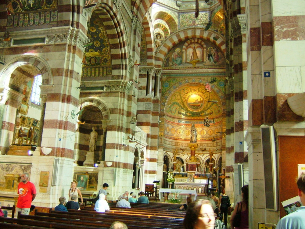 Seefahrerkirche auf der Anhöhe von Marseille