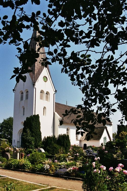 Seefahrerkirche in Nebel auf Amrum