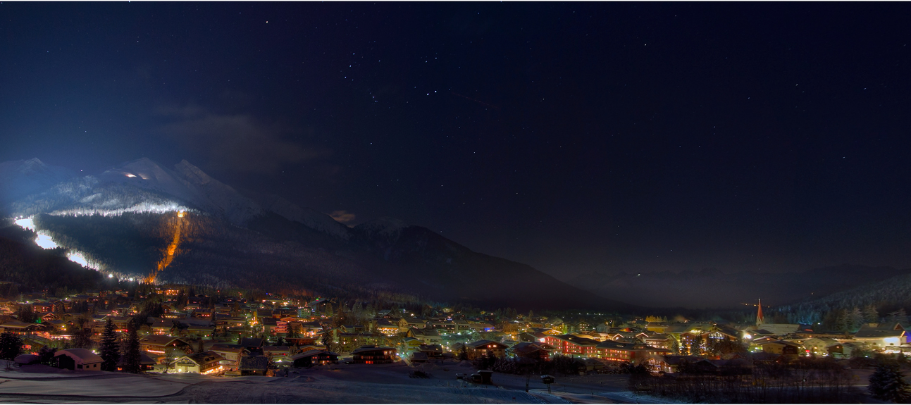 Seefeld bei Nacht