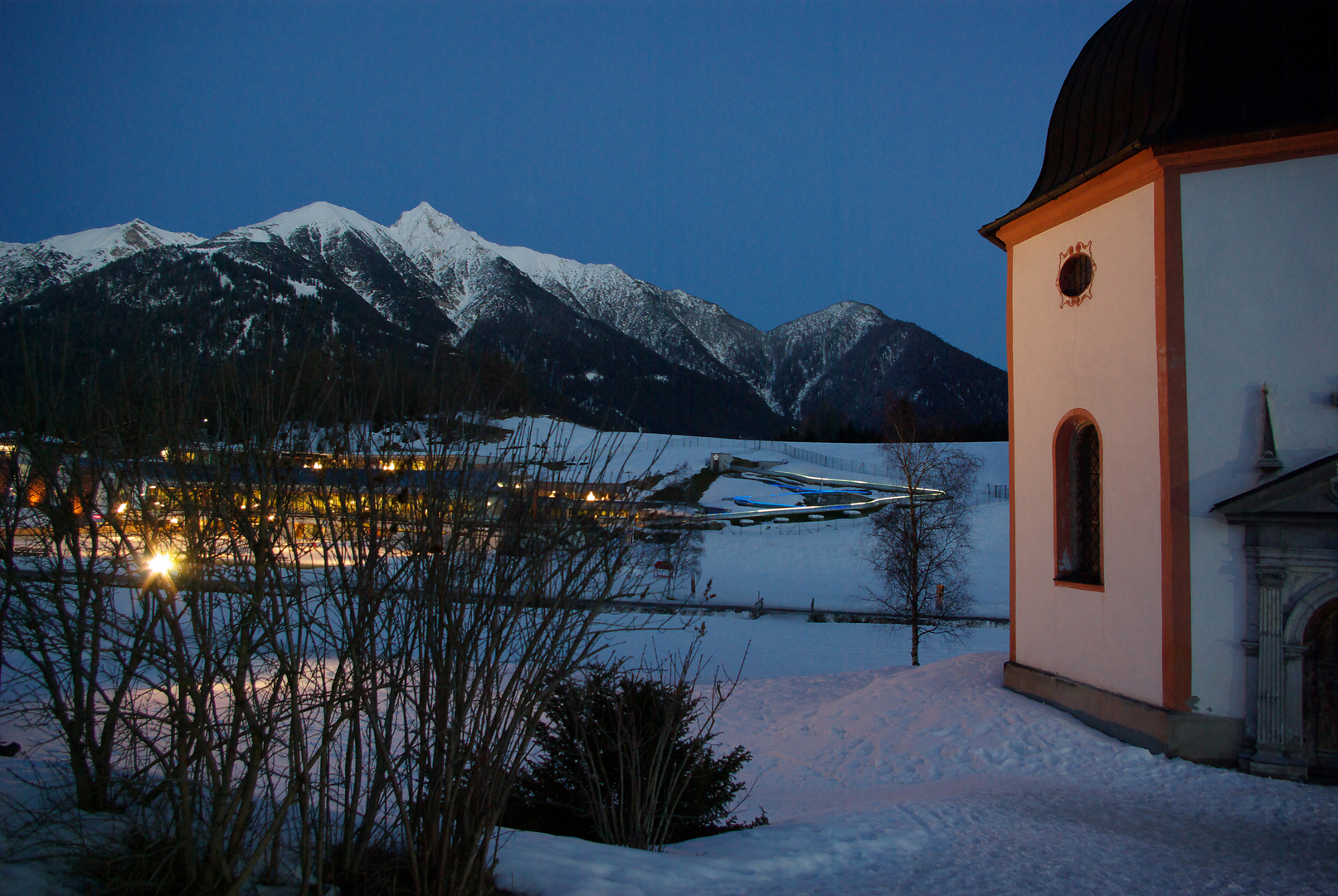 Seefeld in der blauen Stunde