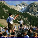 Seefeld - Tirol, Sonnenwendfeier auf der Rosshütte