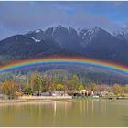 Seefeldersee 2023-05-12 Regenbogen-Panorama