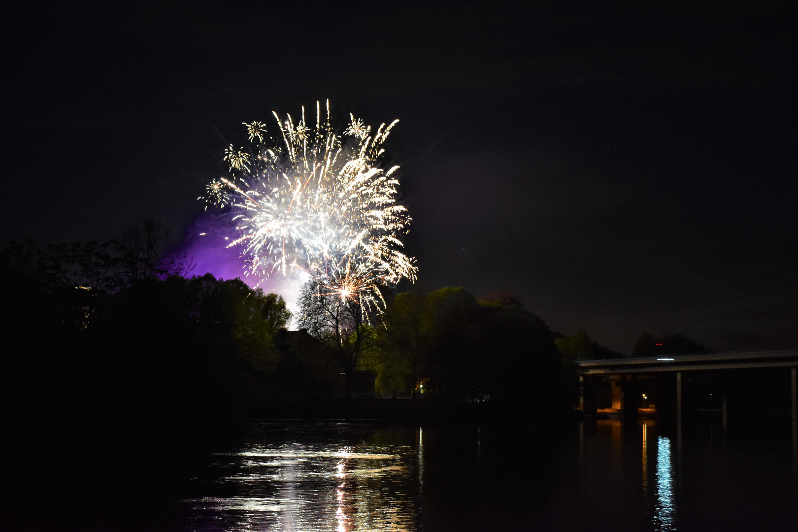 Seefeuerwerk  klein und fein