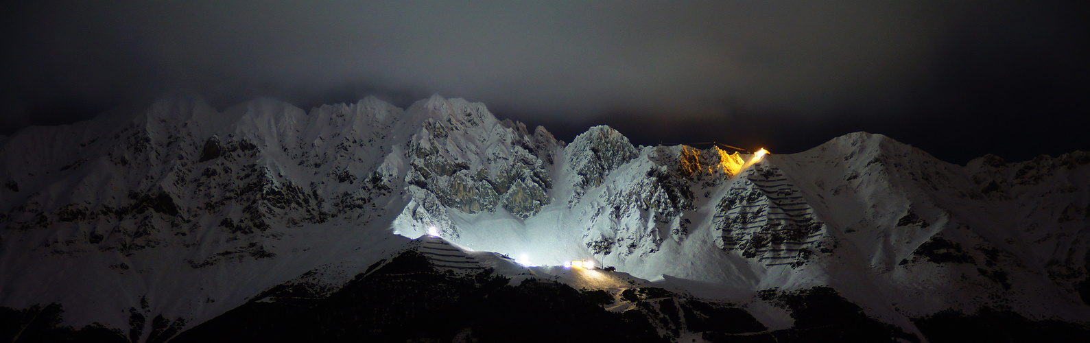 Seegrube bei Nacht