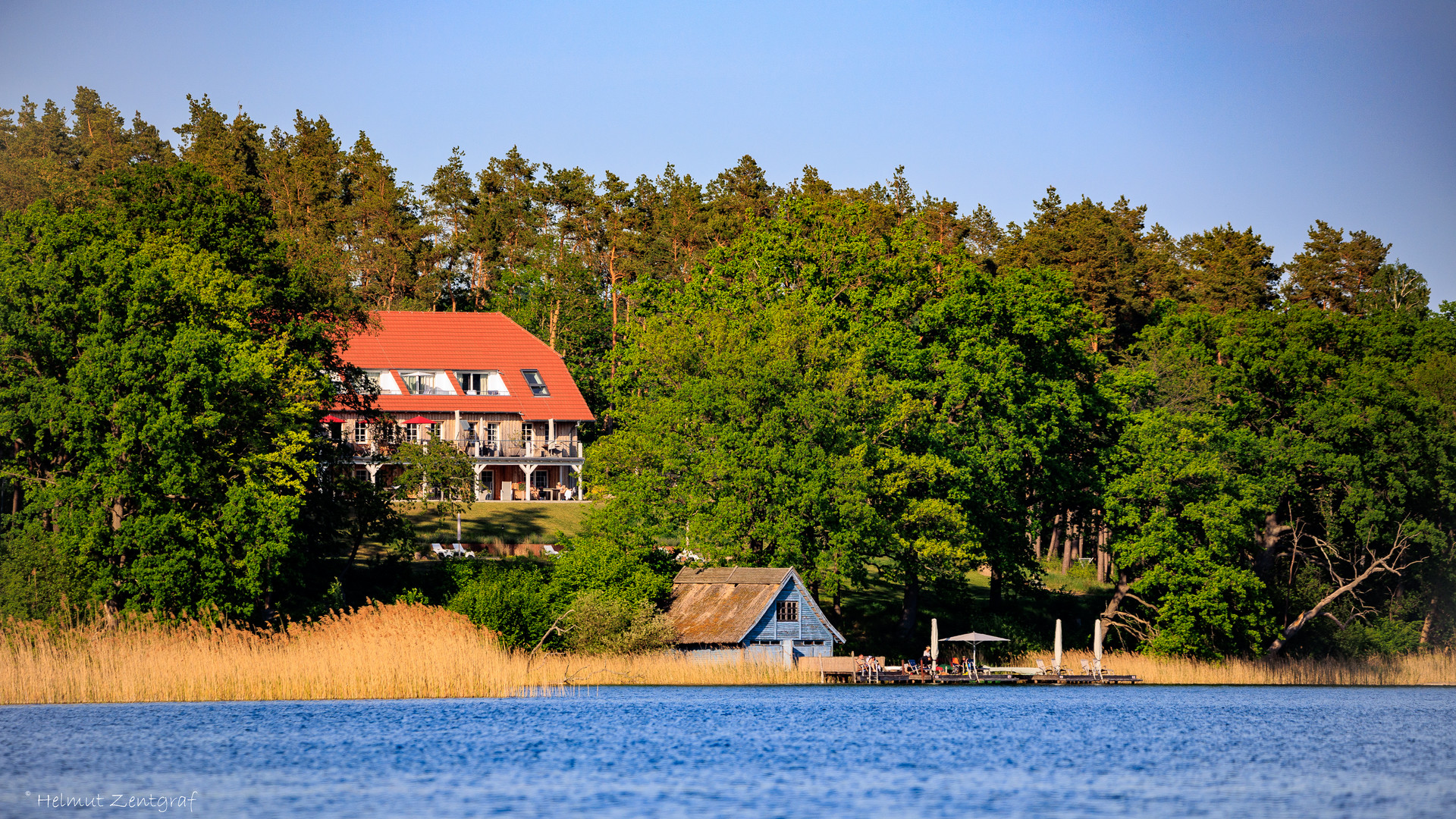 Seehotel am Lütten See in der Feldberger Seenlandschaft