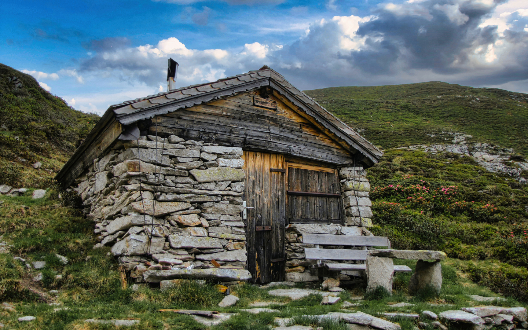 Seehütte auf 2100m