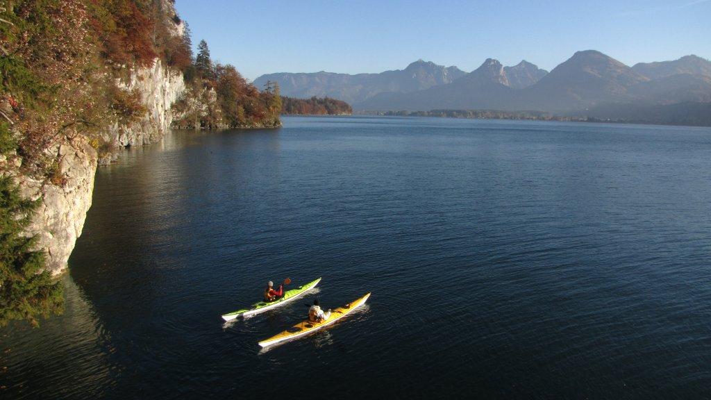 Seekajakfahrt am Wolfgangsee - Salzkammergut/Österreich