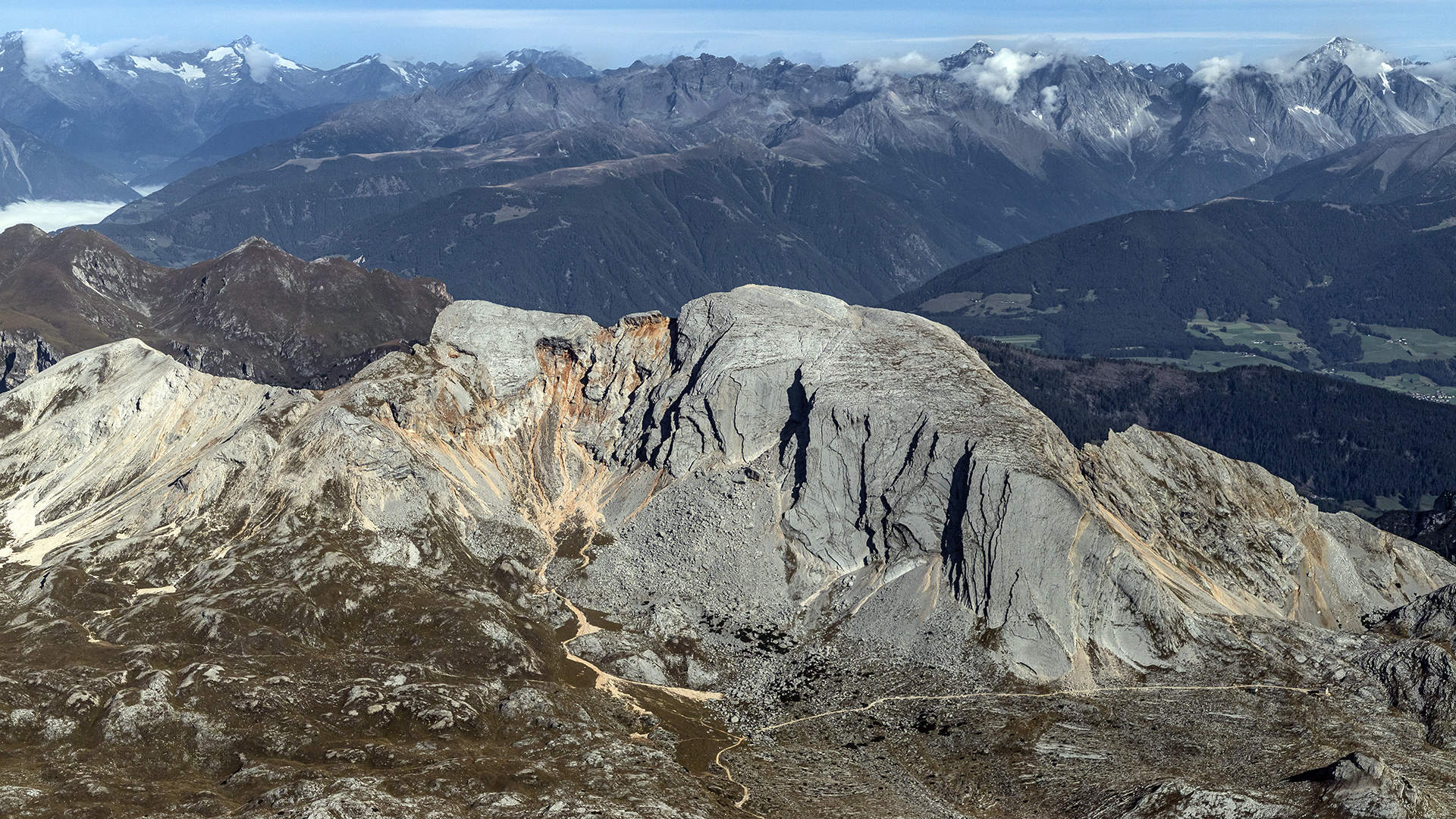 SEEKOFEL- Südwand (Gipfel 2.810m)