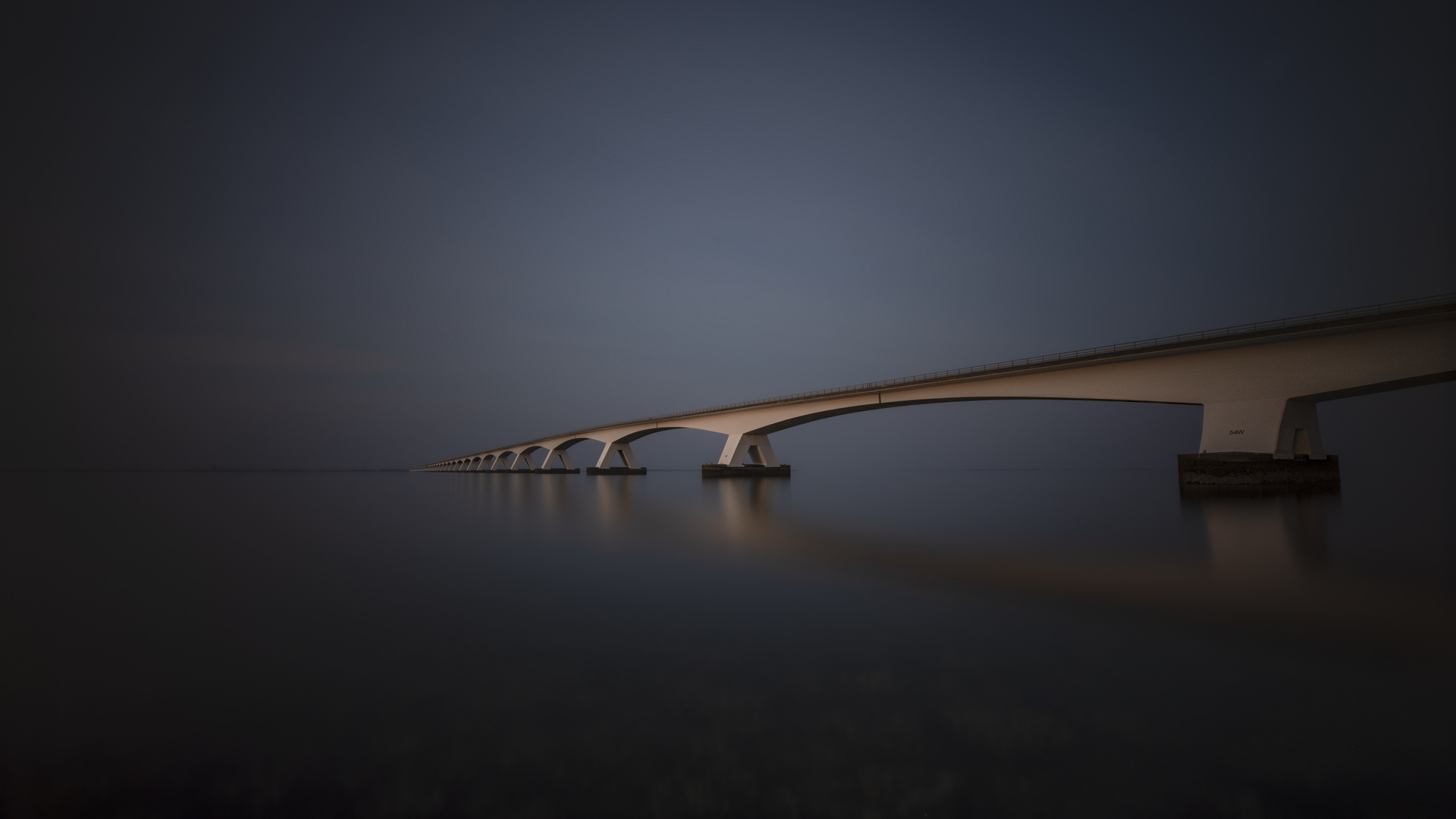 Seelandbrücke in Holland