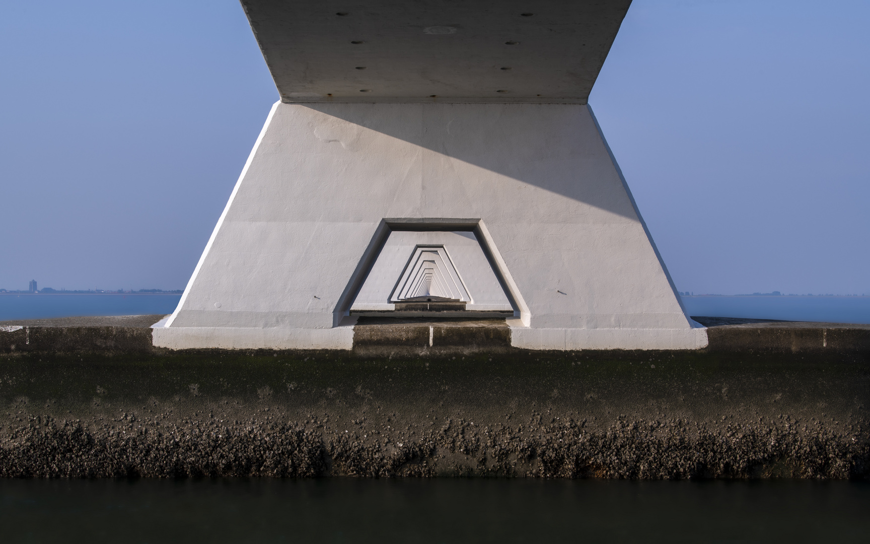 Seelandbrücke in Holland