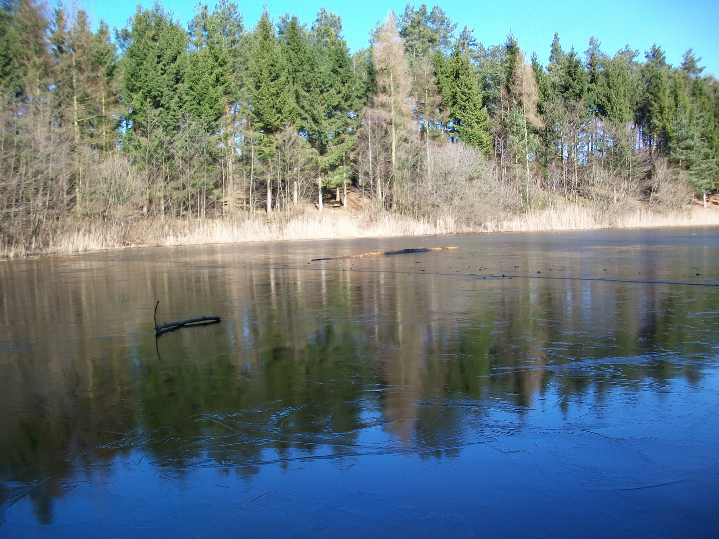 Seelandschaft im März 2