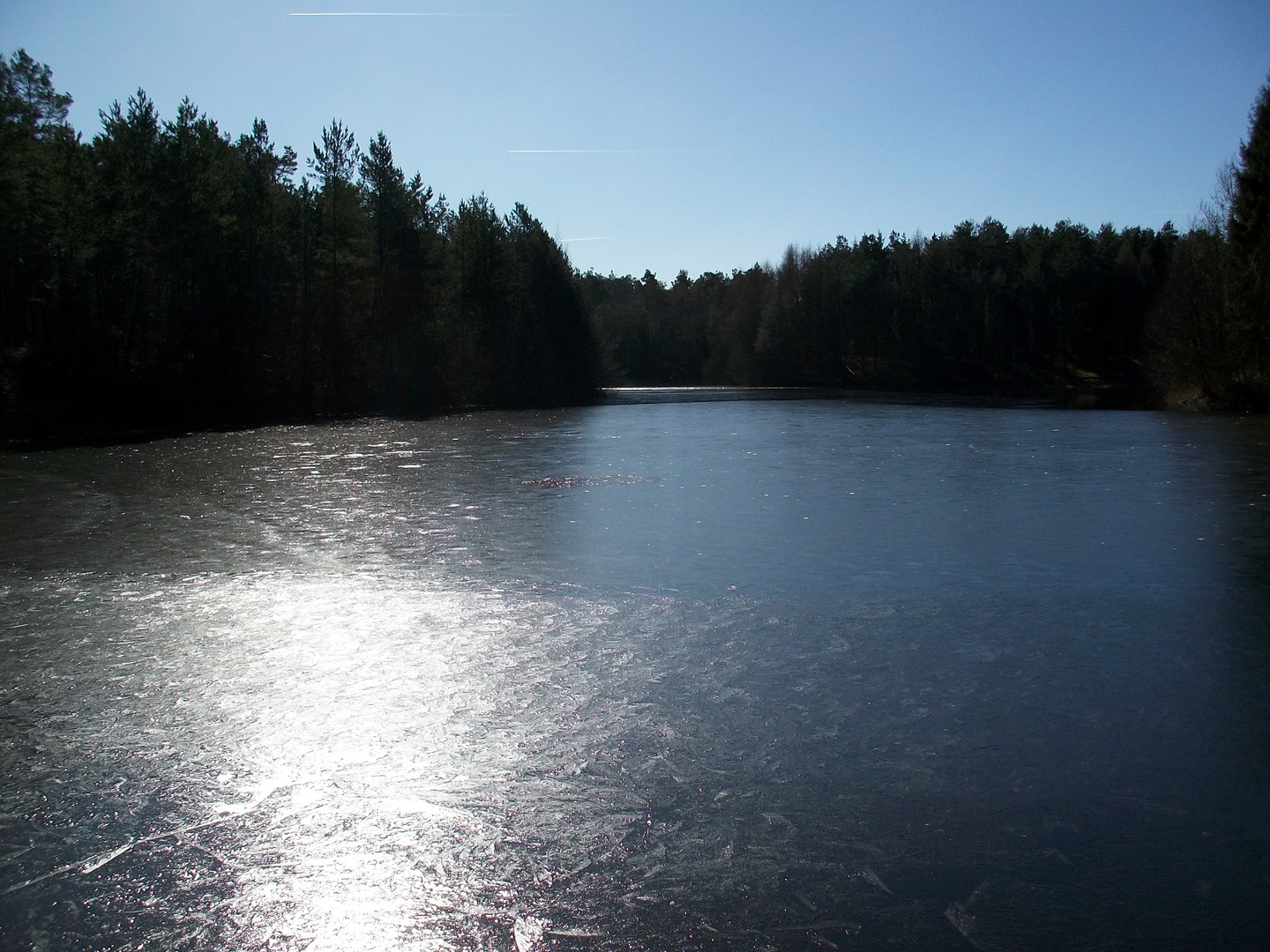 Seelandschaft im März 2011