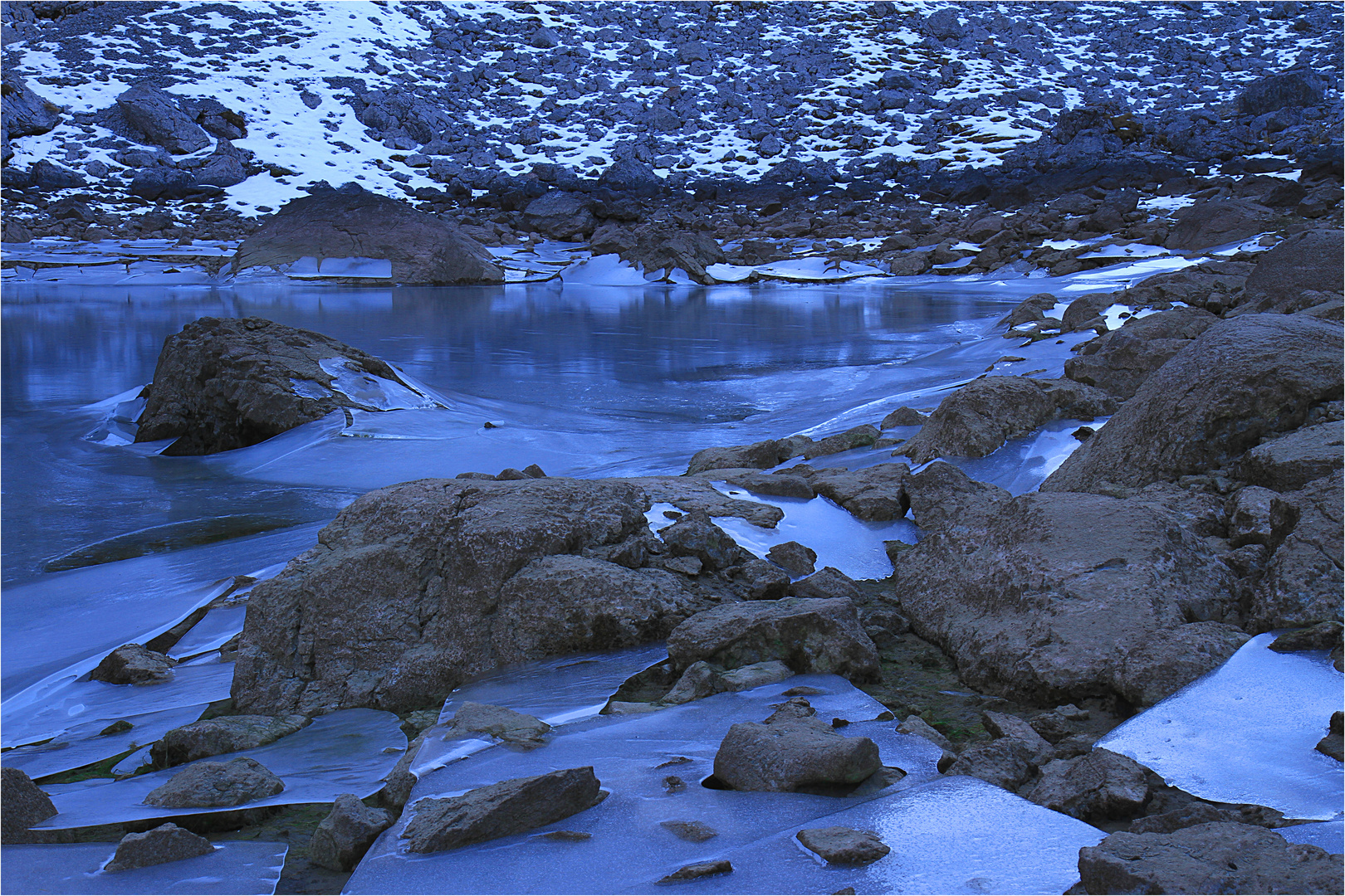 Seeleinsee im Eisgewand