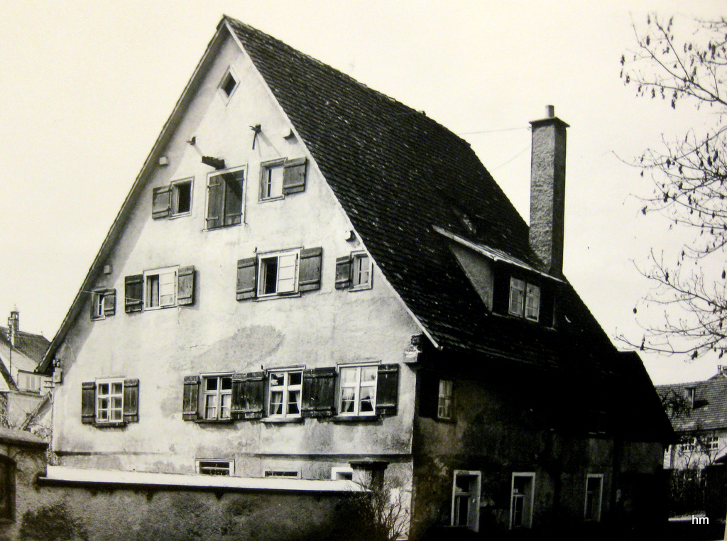 "Seelhaus" in Wangen im Allgäu (abgerissen 1978)