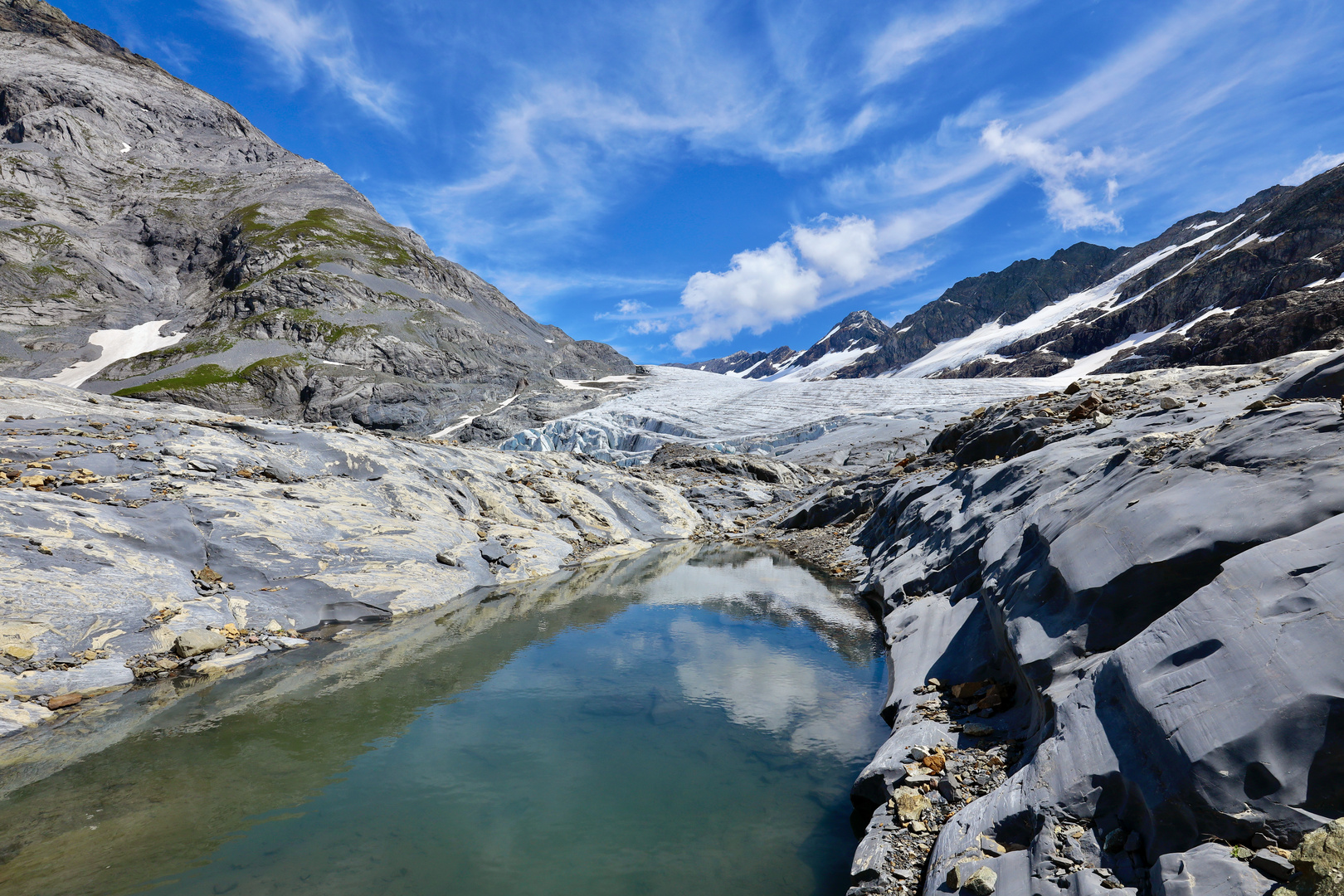 Seeli beim Hüfigletscher