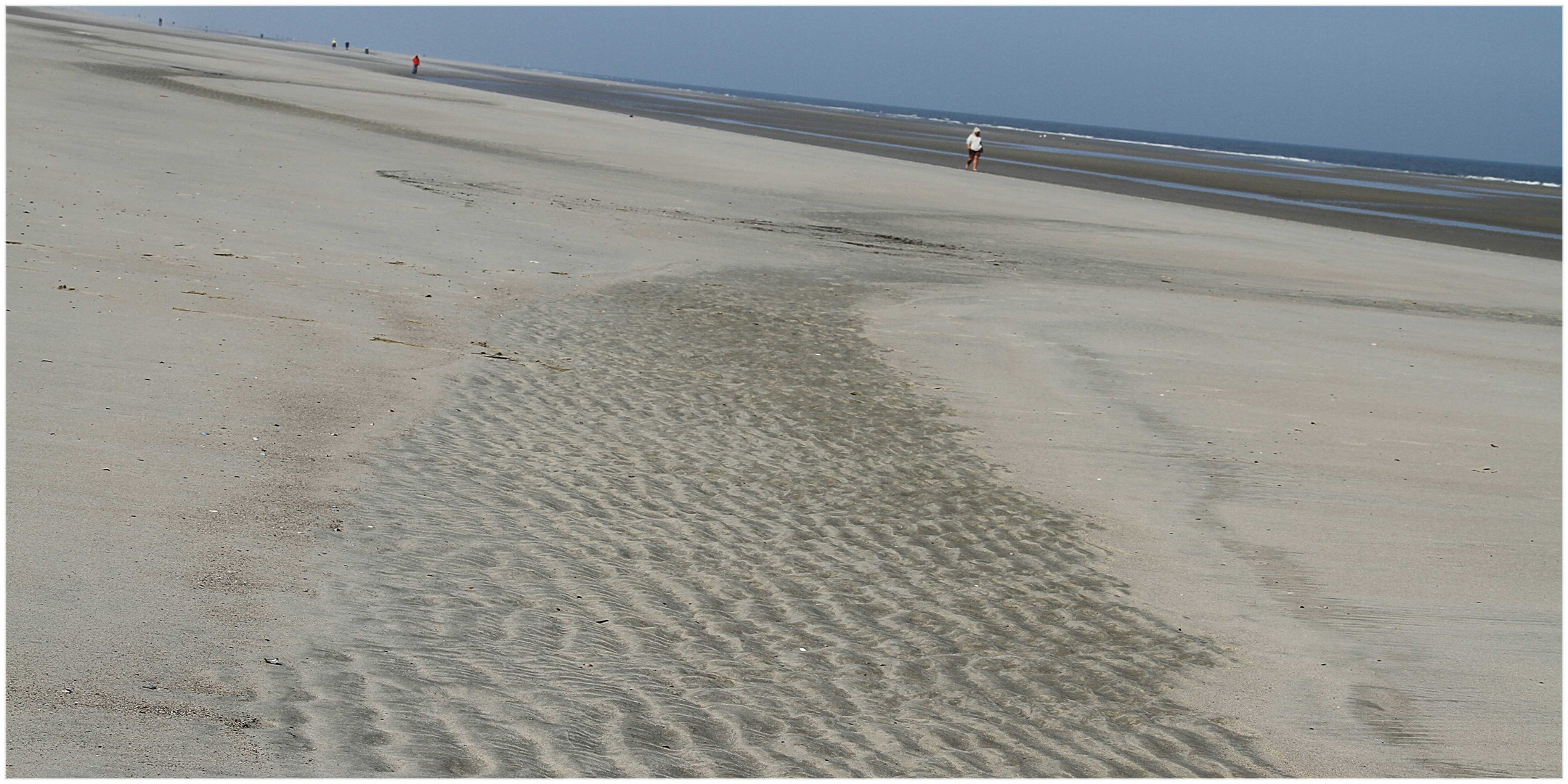 Seemannsgarn ? ablaufendes Wasser auf Langeoog !