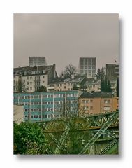 seen from the Schwebebahnhof Kluse... Wolkenburg (Elberfeld)