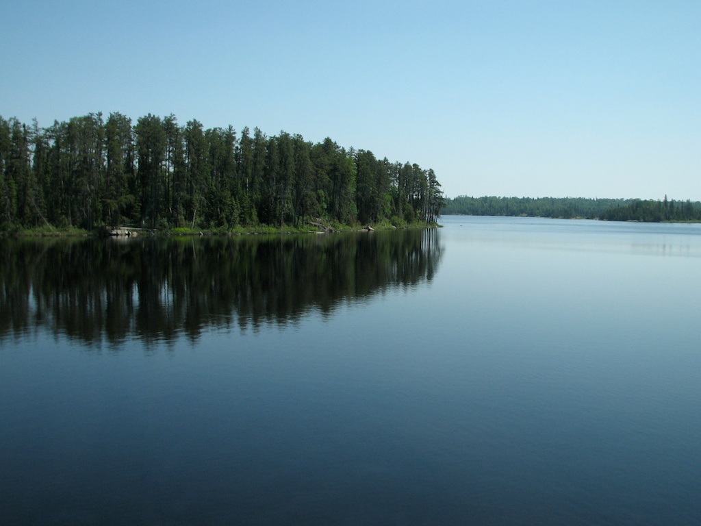 Seenlandschaft am Trans Canada Highway