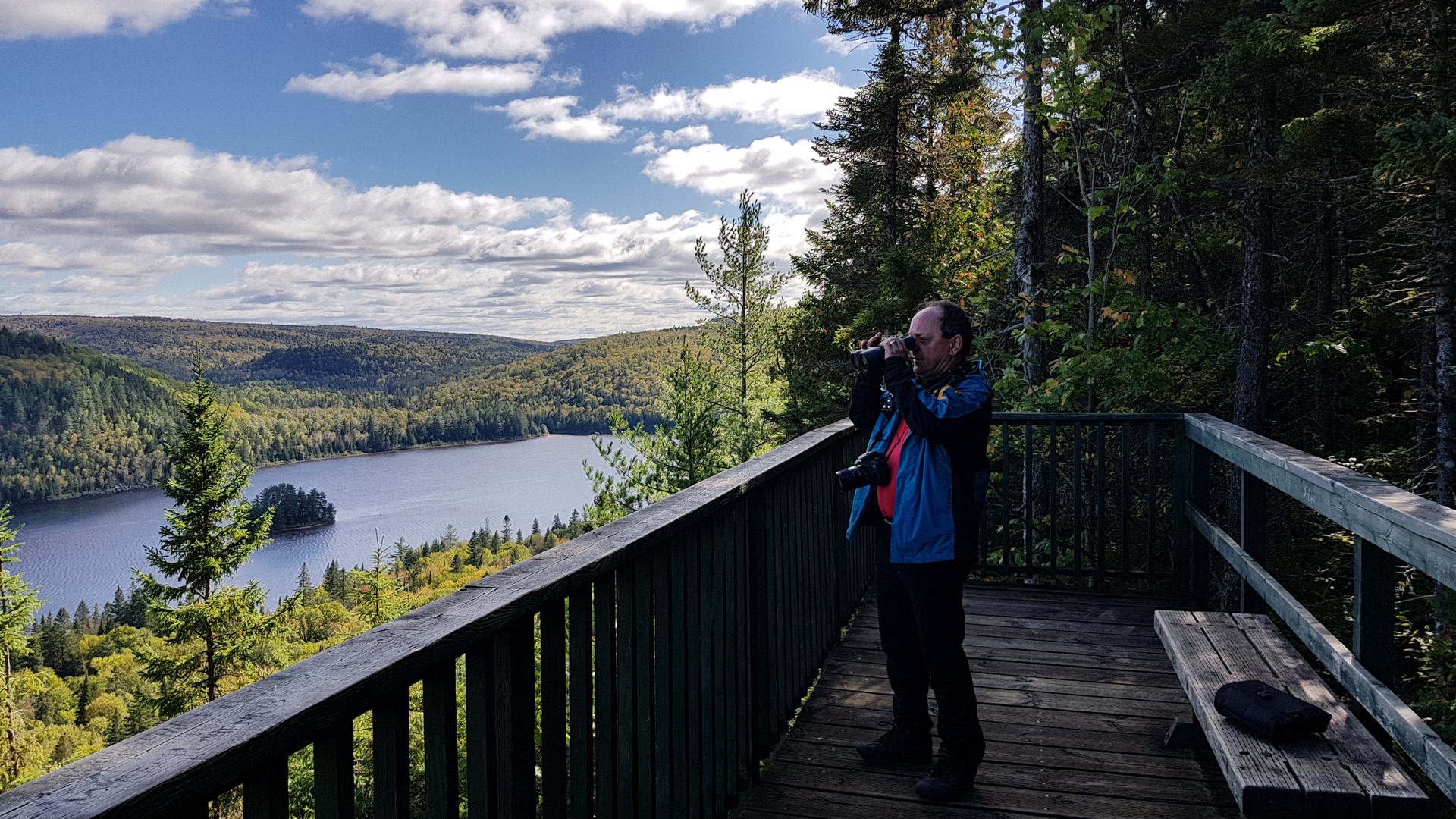 Seenlandschaft im Osten Kanadas