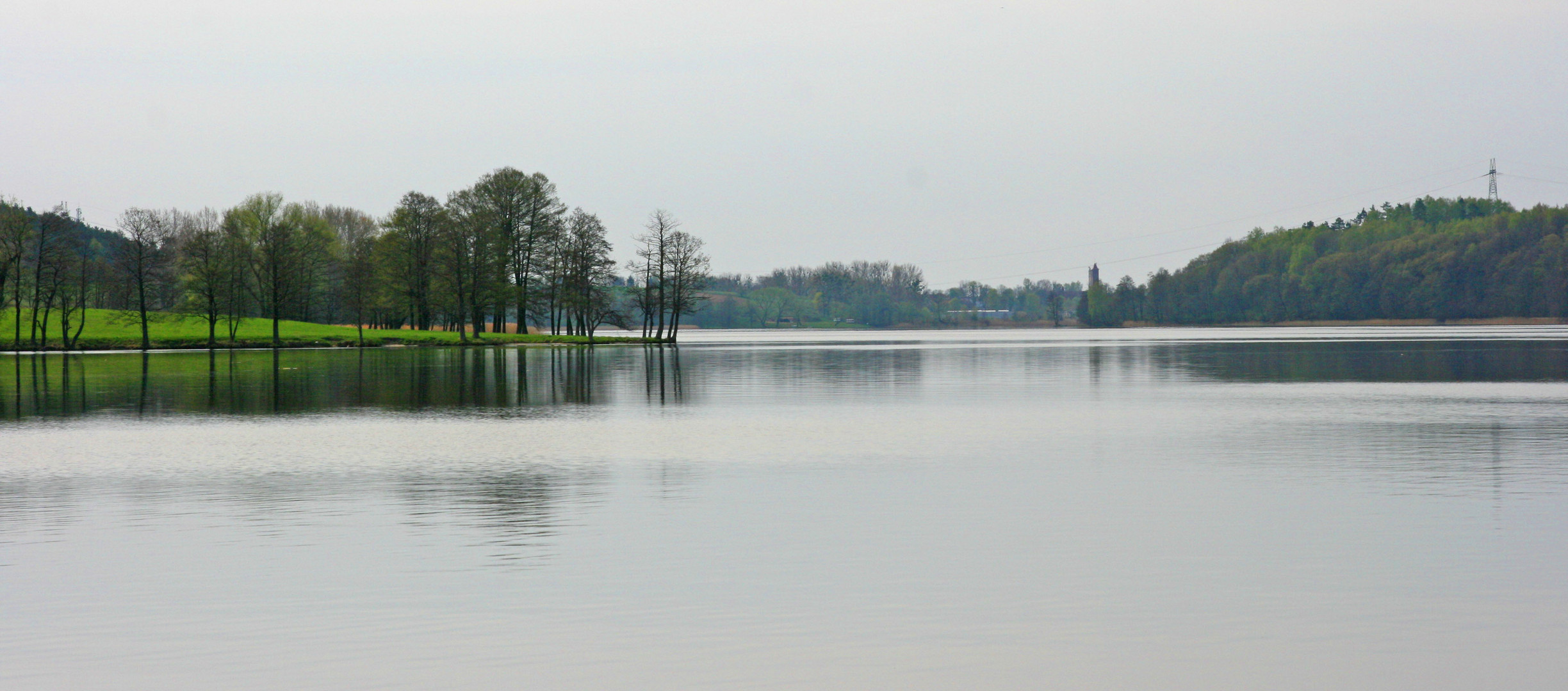 Seenlandschaft in den Masuren Polen