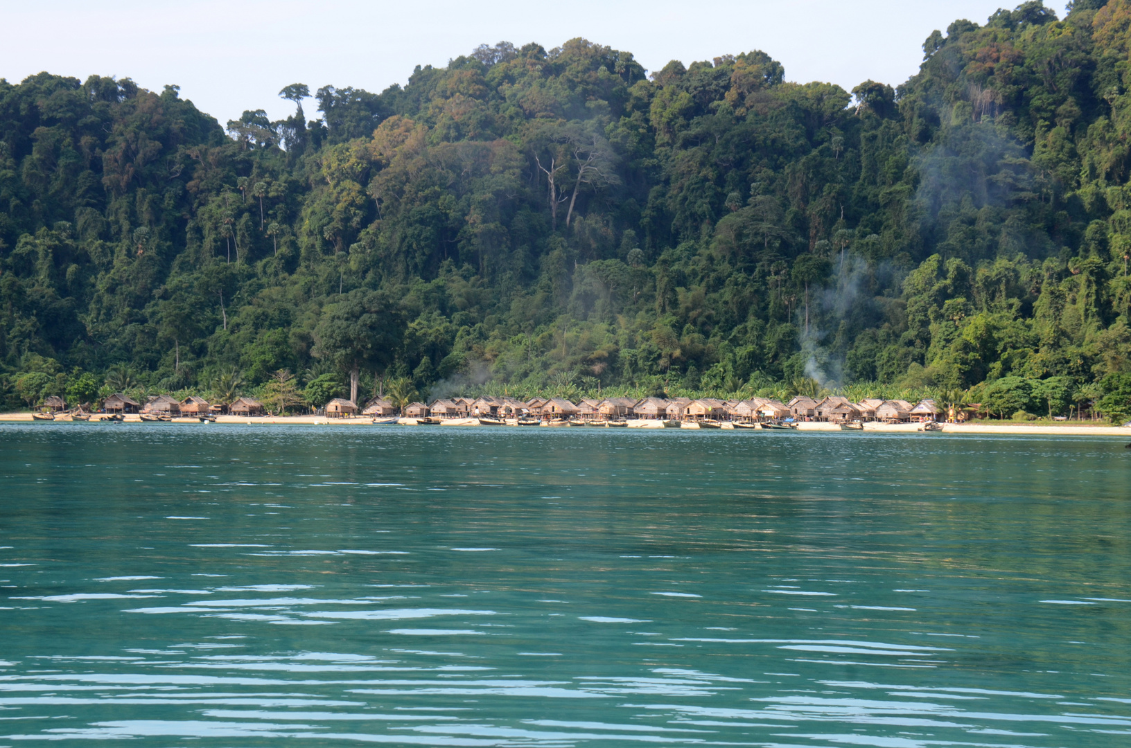 Seenomadendorf auf Koh Surin