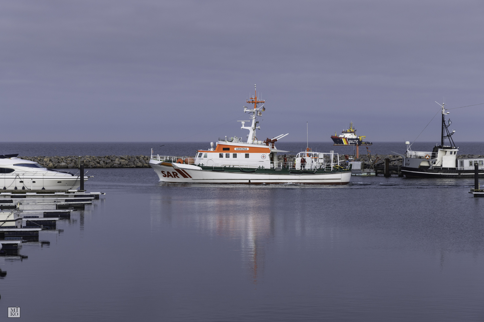 Seenot Rettungskreuzer