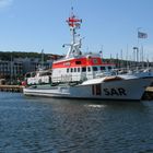 Seenotretter Berlin im Hafen von Laboe