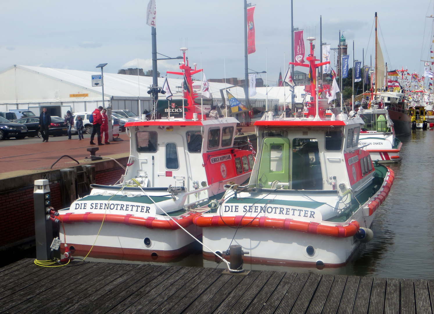 Seenotretter in Bremerhaven