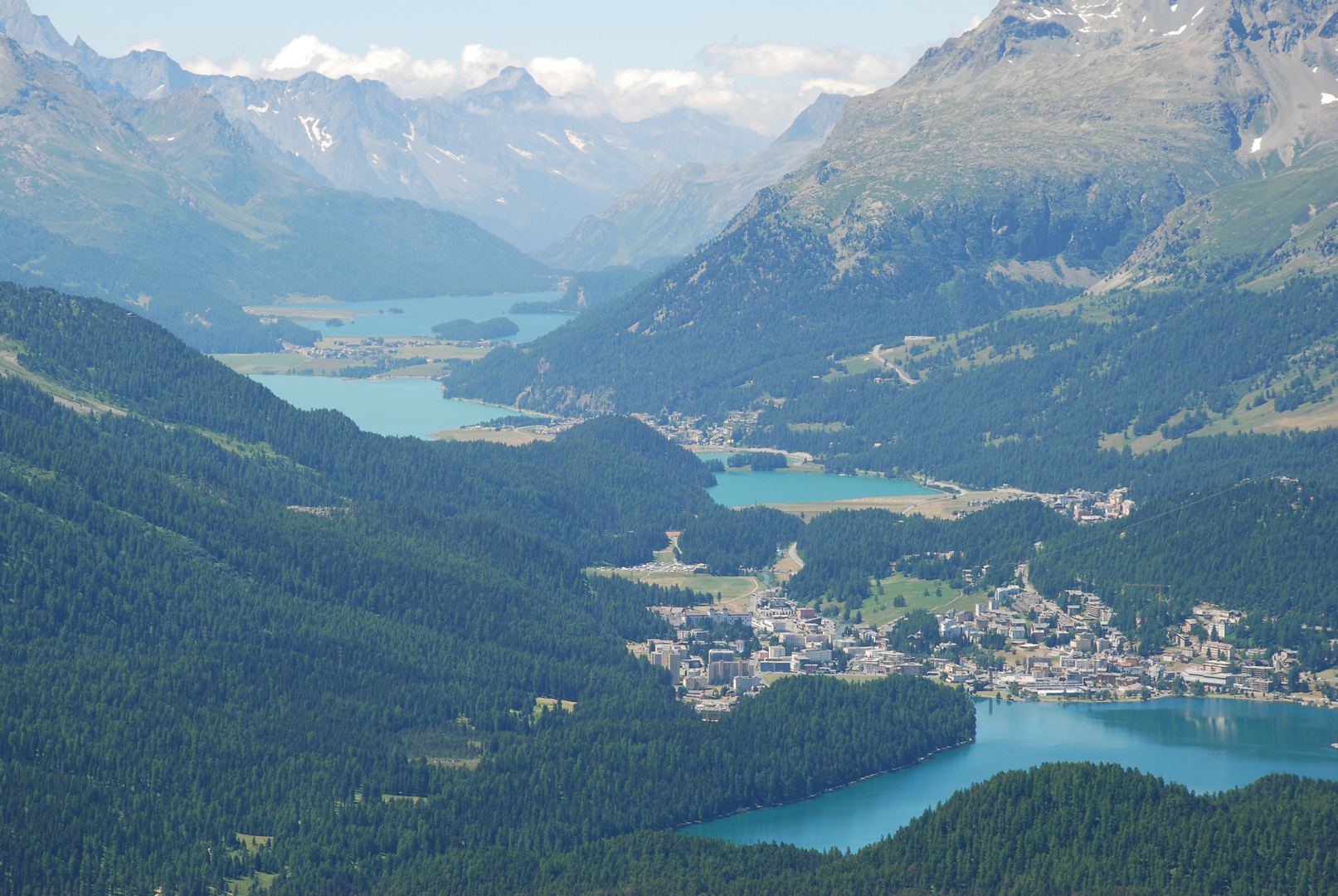 Seenplatte im Engadin/Schweiz