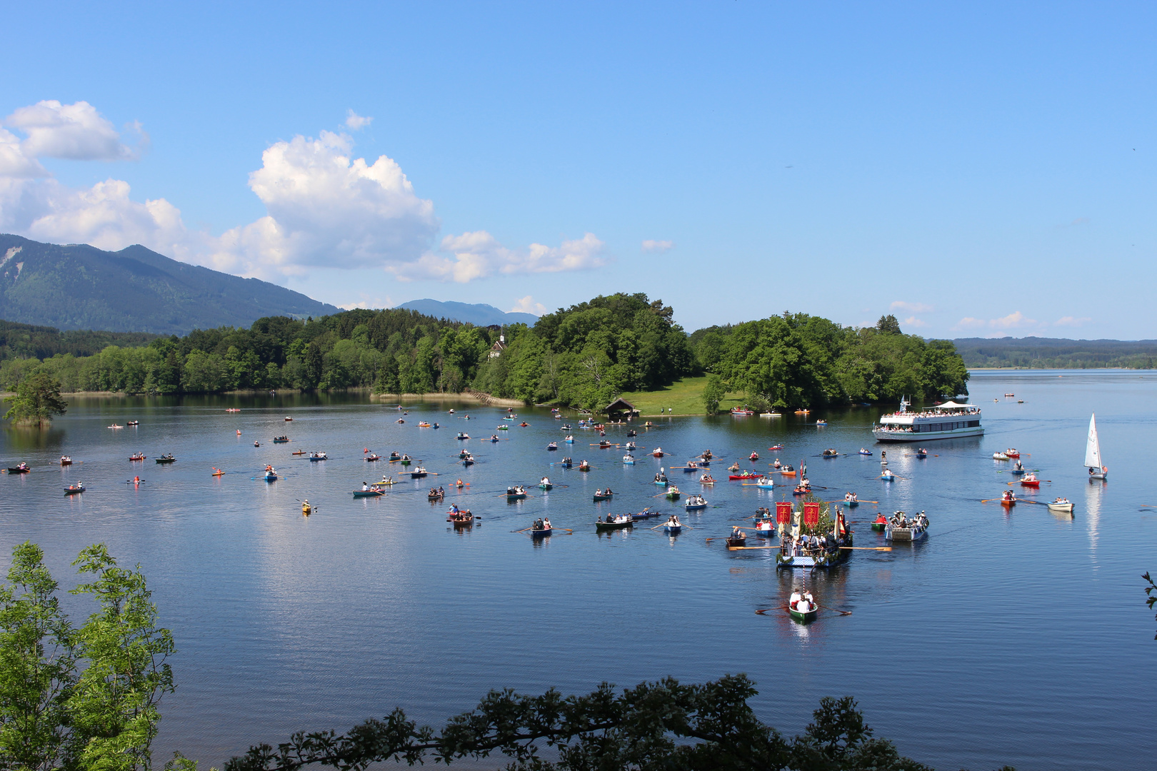 Seeprozession am Staffelsee