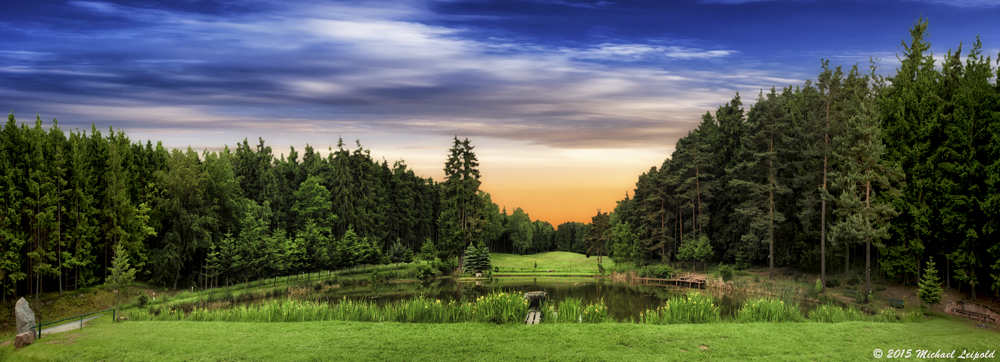 Seerosenteich an der Winde