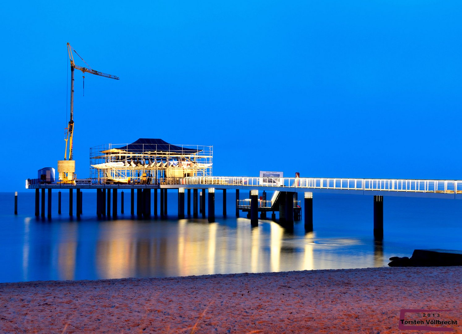 Seeschlösschenbrücke in Timmendorfer Strand Foto & Bild | architektur ...