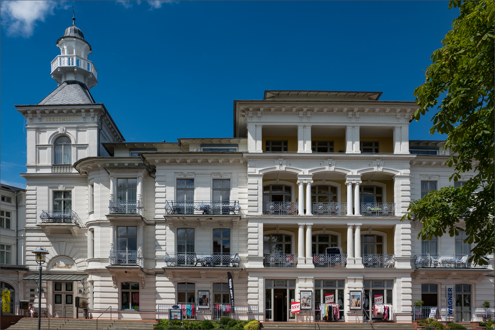 Seeschloss in Heringsdorf