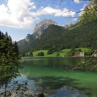 Seespiegelung am Hintersee bei Berchtesgaden