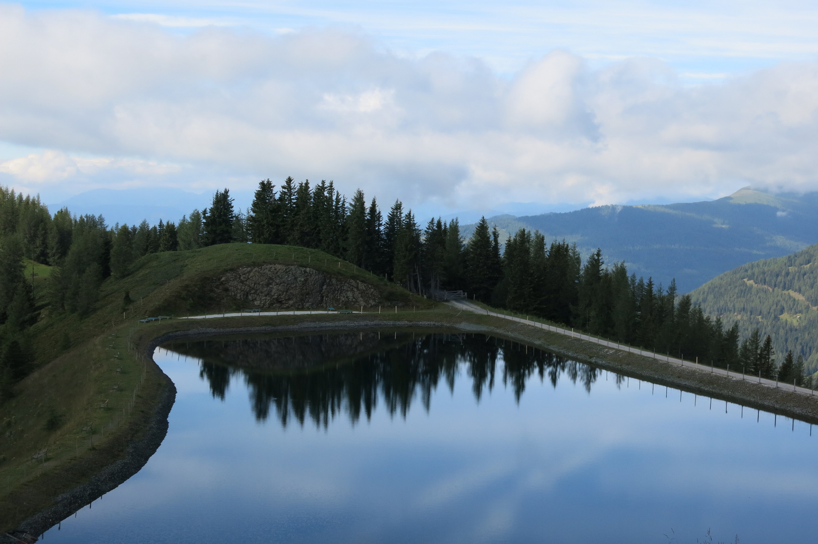 Seespiegelung in den Nockbergen