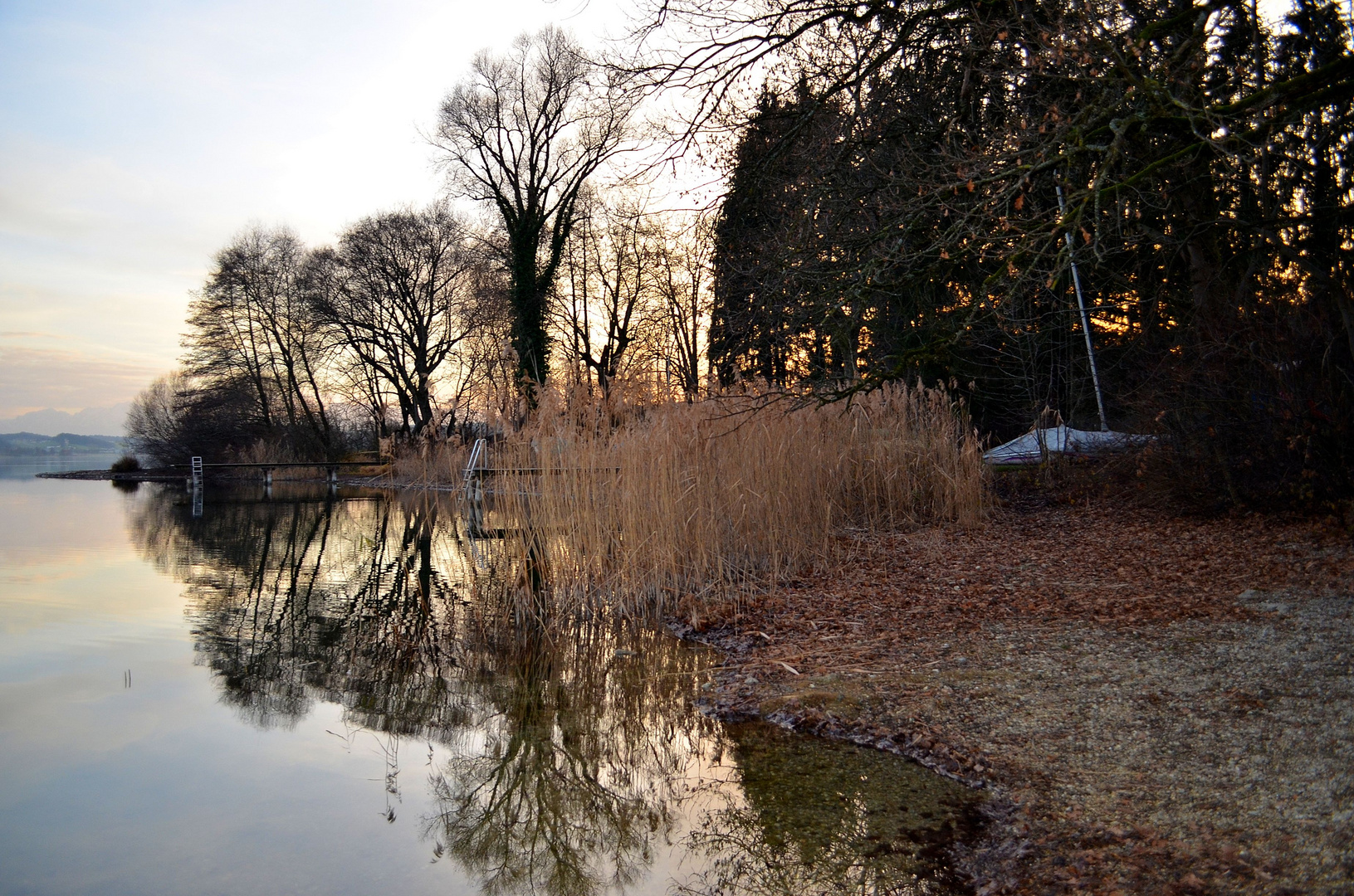 Seeuferwanderung im Dezember