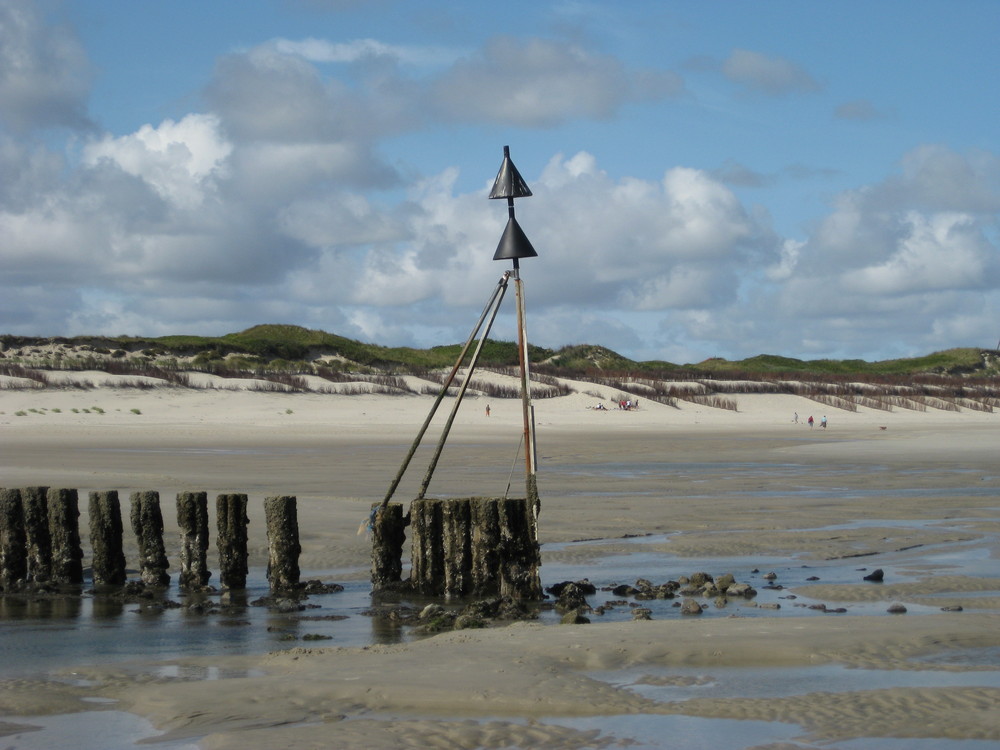 Seezeichen auf Wangerooge