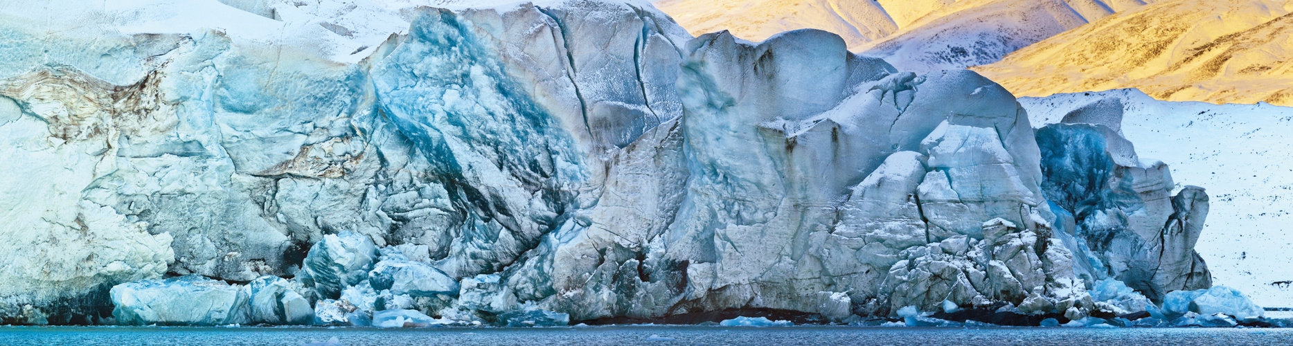 Sefströmbreen, Spitzbergen im Oktober 2013