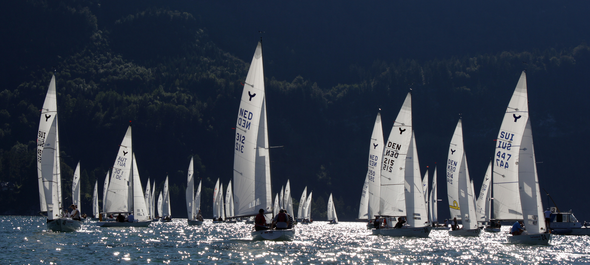 Segel Weltmeisterschaft Ynglingklasse 2016 Wolfgangsee