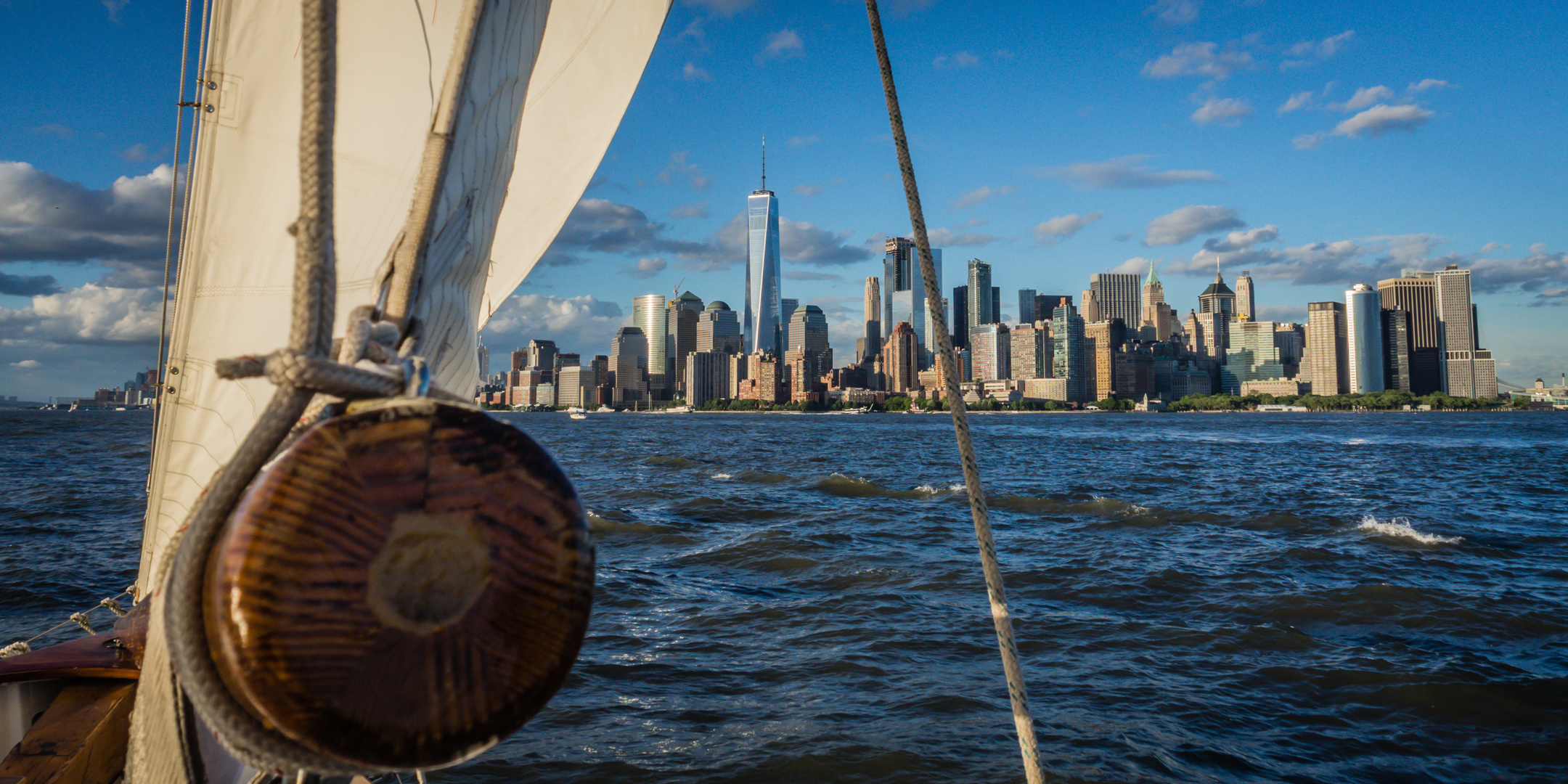 Segelausflug auf dem Hudson