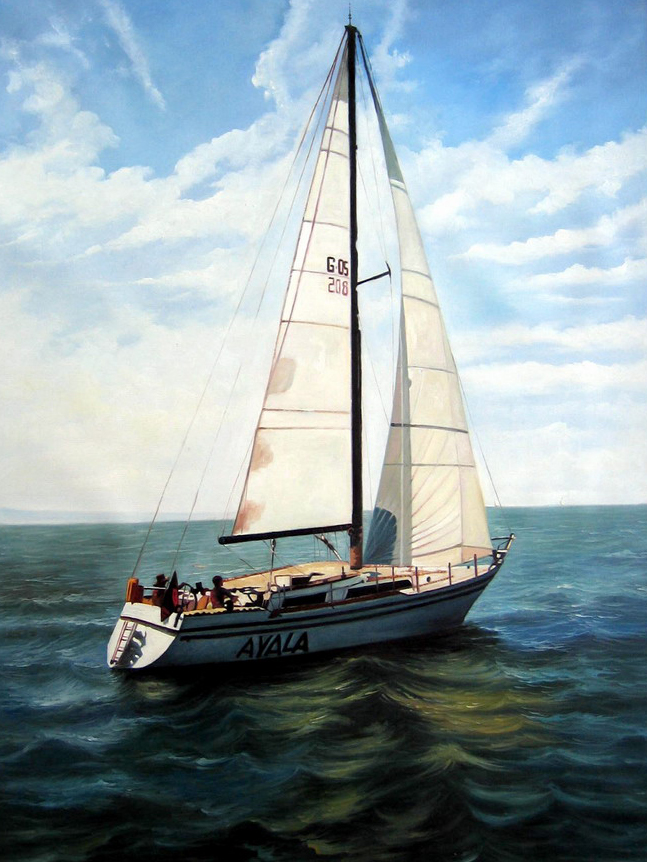 Segelboot Foto & Bild | sport, segel- surf- & bootssportarten