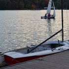 Segelboot am Baldeneysee