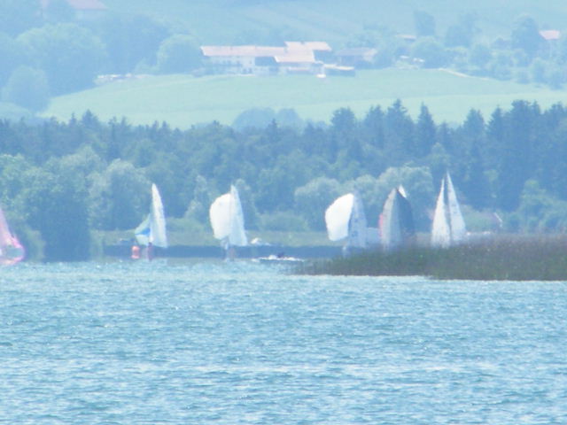 Segelboot am Chiemsee