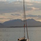 Segelboot am Chiemsee