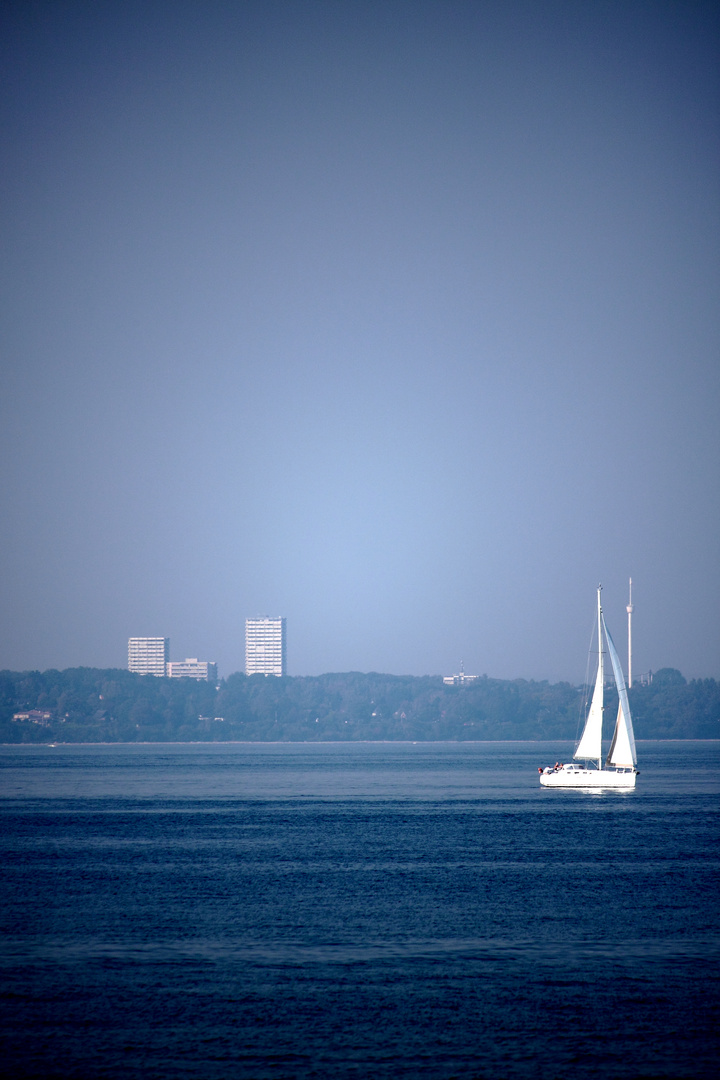 Segelboot am Timmendorfer Strand